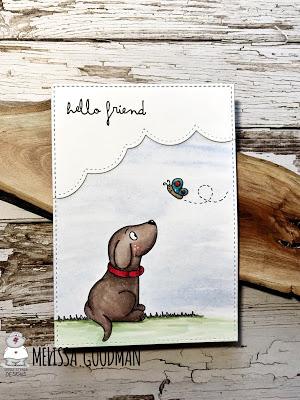 Dog and Butterfly