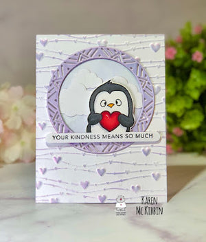 Penguin Thank You Card