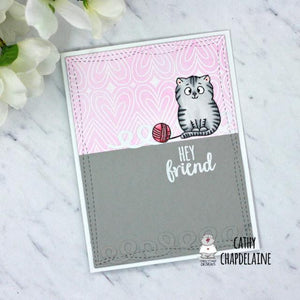 Hey Friend - Cute Cat card by Cathy