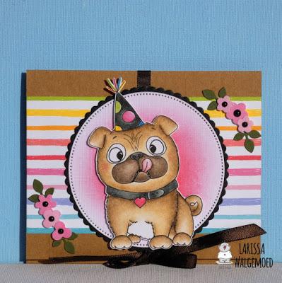 Birthday Pug - Larissa