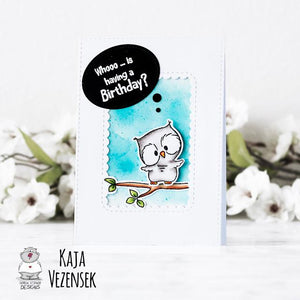 Cute birthday owl with Kaja