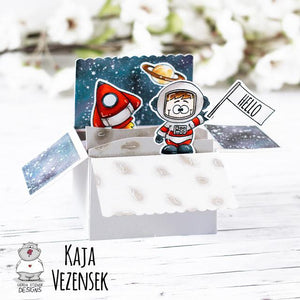 [Video] Space box card with Kaja