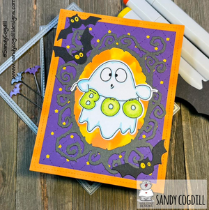 Boo - Cute ghost by Sand