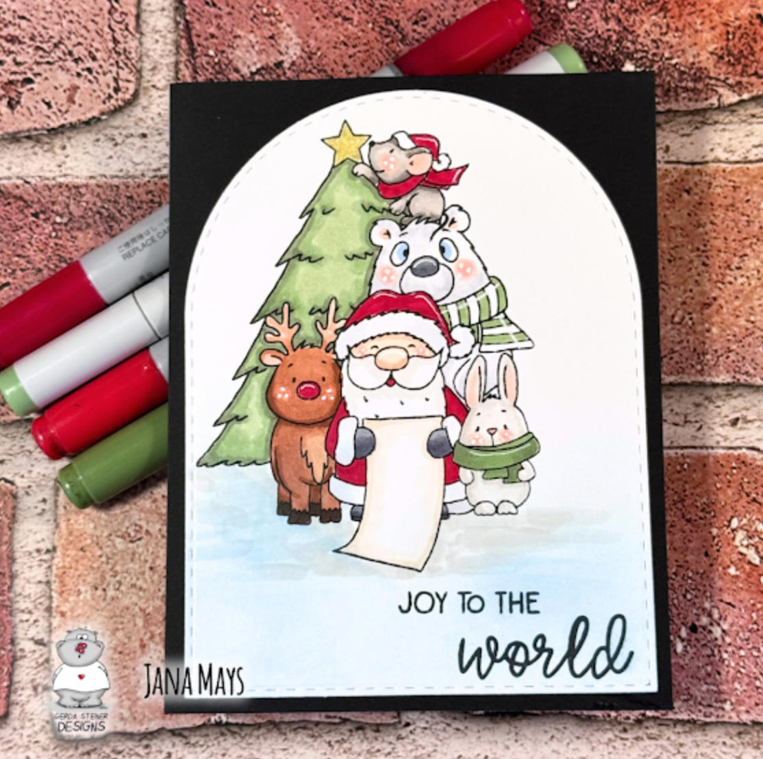 🎄 Joy to the World - created by Jana 🎅