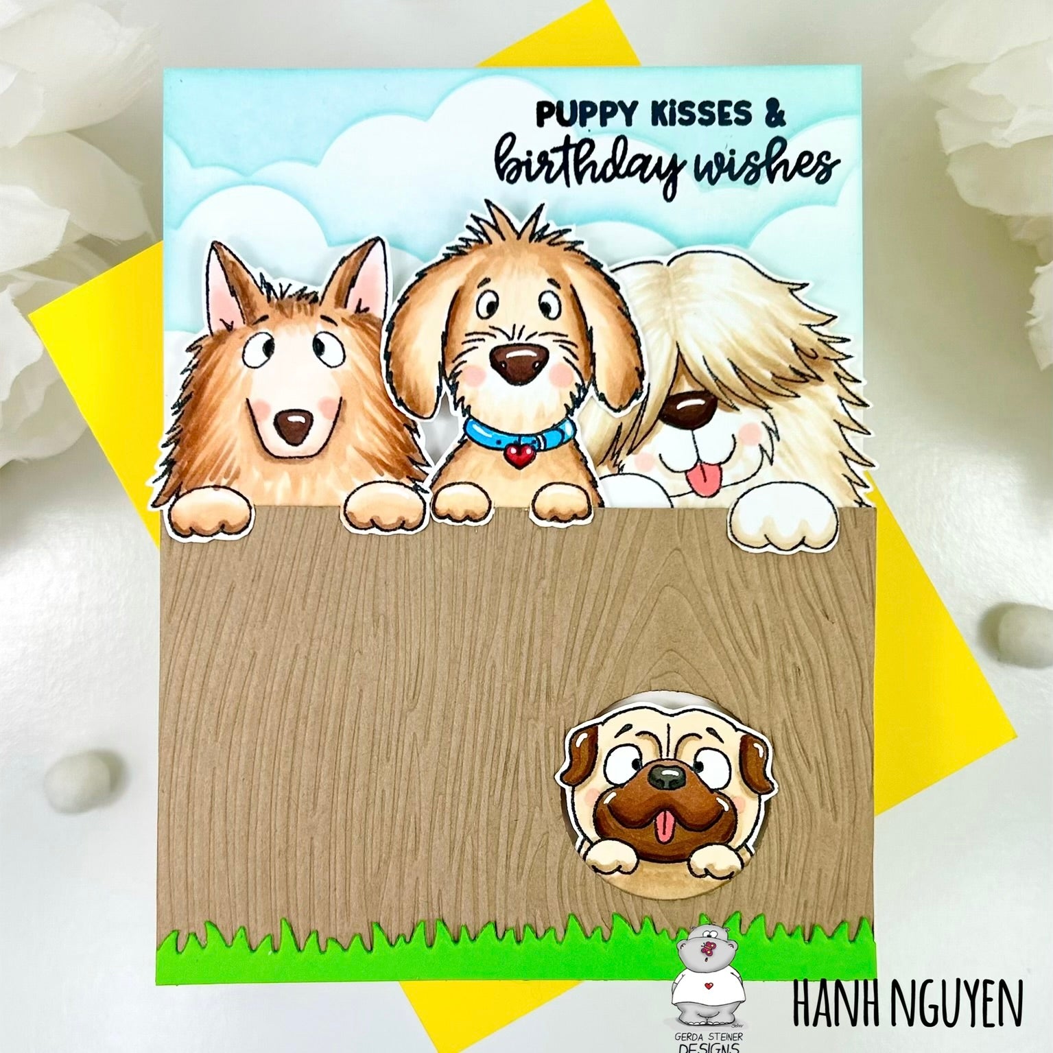 Puppy Kisses & Birthday Wishes by Hanh
