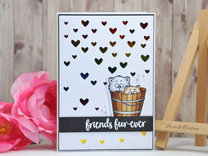 Buckets of Love 4x6 Clear Stamp Set - Clearstamps - Clear Stamps - Cardmaking- Ideas- papercrafting- handmade - cards-  Papercrafts - Gerda Steiner Designs