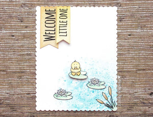 Lucky Duck 4x6 Clear Stamp Set - Clearstamps - Clear Stamps - Cardmaking- Ideas- papercrafting- handmade - cards-  Papercrafts - Gerda Steiner Designs