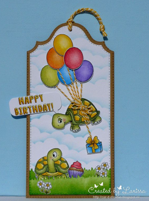 Turtley Great 4x6 Clear Stamp Set - Clearstamps - Clear Stamps - Cardmaking- Ideas- papercrafting- handmade - cards-  Papercrafts - Gerda Steiner Designs