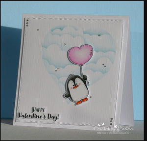 Valentine Penguins 4x6 Clear Stamp Set - Clearstamps - Clear Stamps - Cardmaking- Ideas- papercrafting- handmade - cards-  Papercrafts - Gerda Steiner Designs