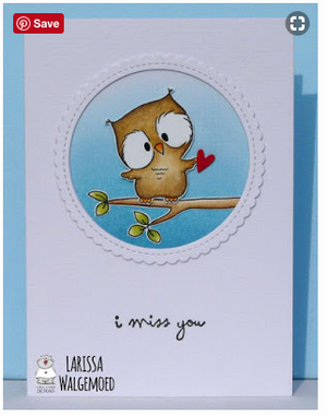 Owl Rather Be With You 4x6 Clear Stamp Set - Clearstamps - Clear Stamps - Cardmaking- Ideas- papercrafting- handmade - cards-  Papercrafts - Gerda Steiner Designs