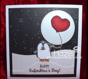 Valentine Penguins 4x6 Clear Stamp Set - Clearstamps - Clear Stamps - Cardmaking- Ideas- papercrafting- handmade - cards-  Papercrafts - Gerda Steiner Designs